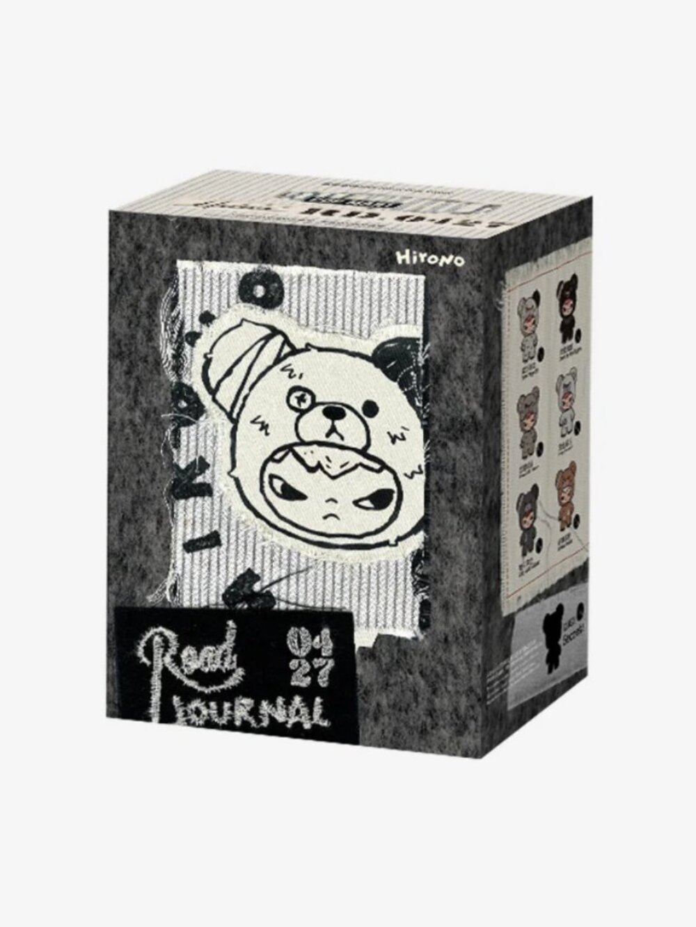 POP MART Blind Box Hirono Road Journal Series Plush Pendant Doll